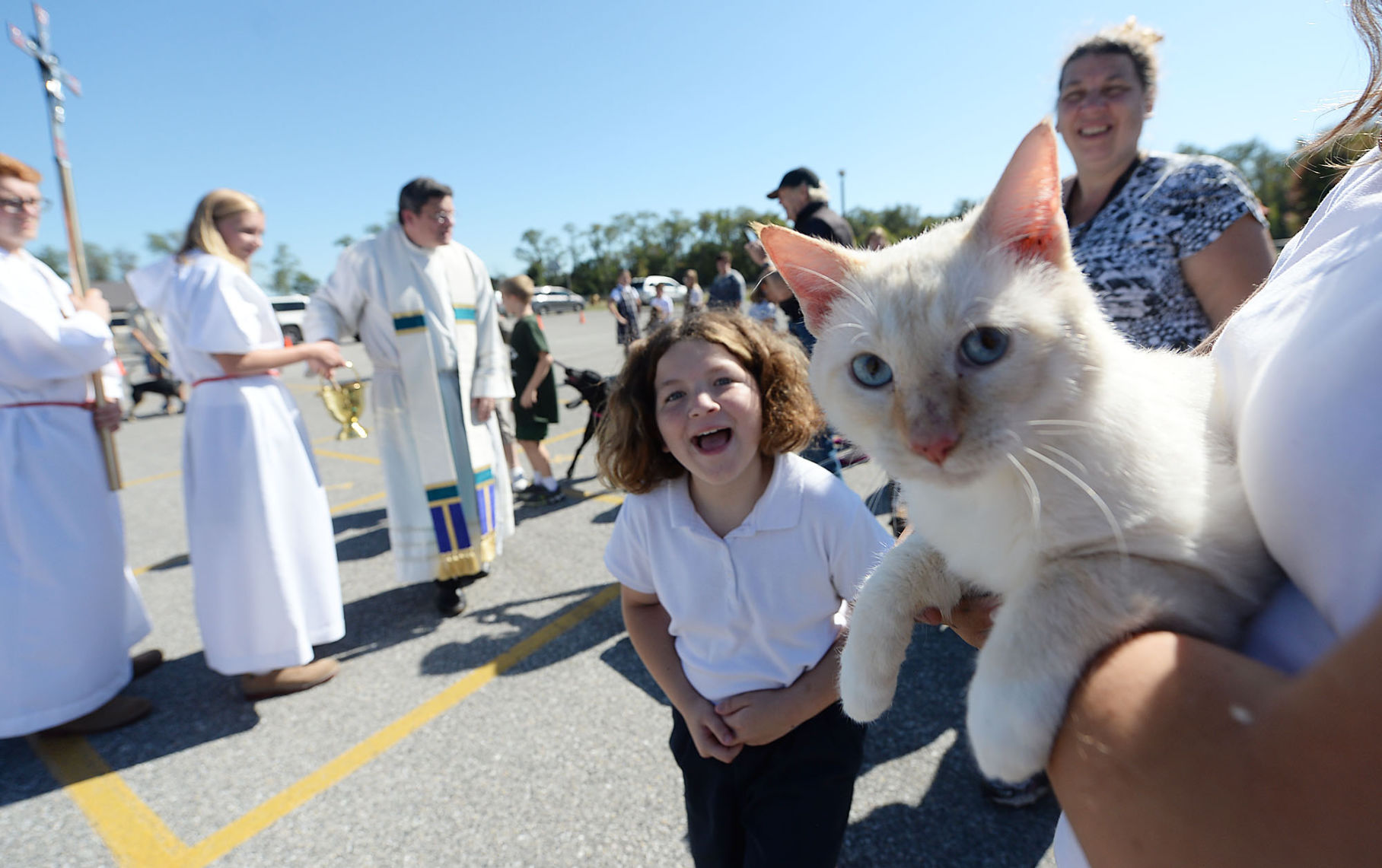 Saint Patrick School Pet Blessing